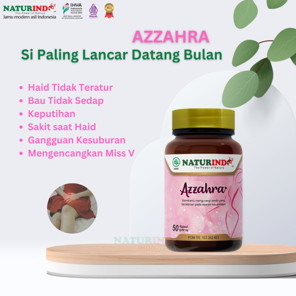 Azzahra (Herbal Alami untuk terapi gangguan khusus Kewanitaan)