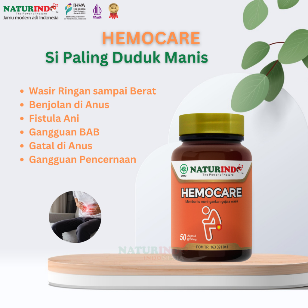 Hemocare (Alami untuk Wasir)