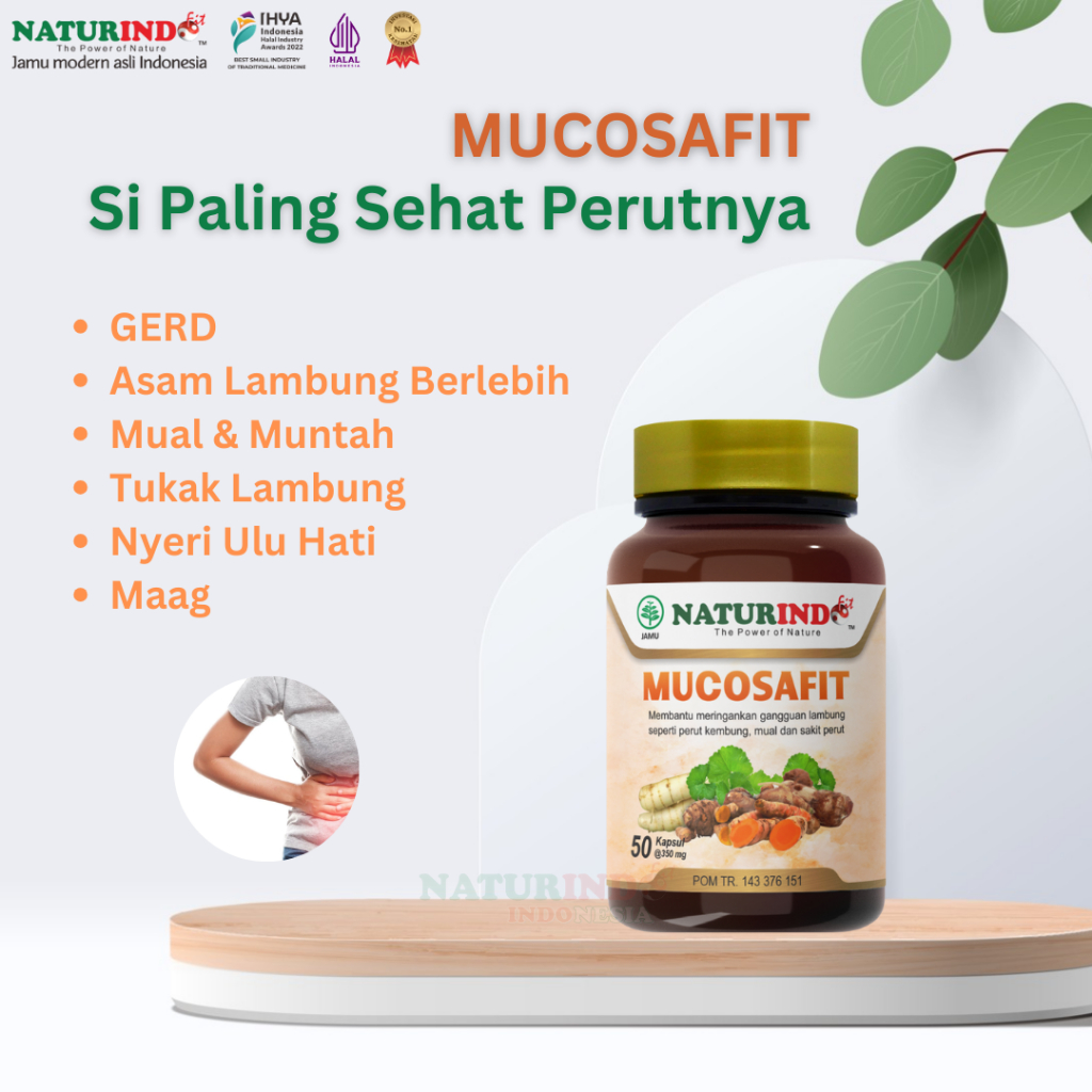 Mucosafit (Herbal untuk lambung dan gangguan pencernaan)