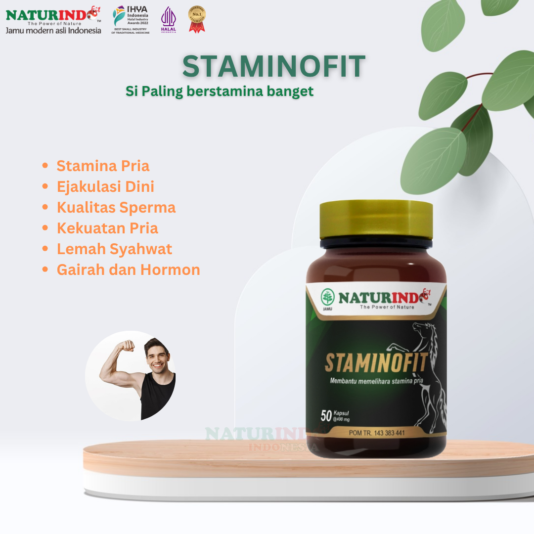 Staminofit (Herbal untuk meningkatkan kesuburan dan stamina pria)