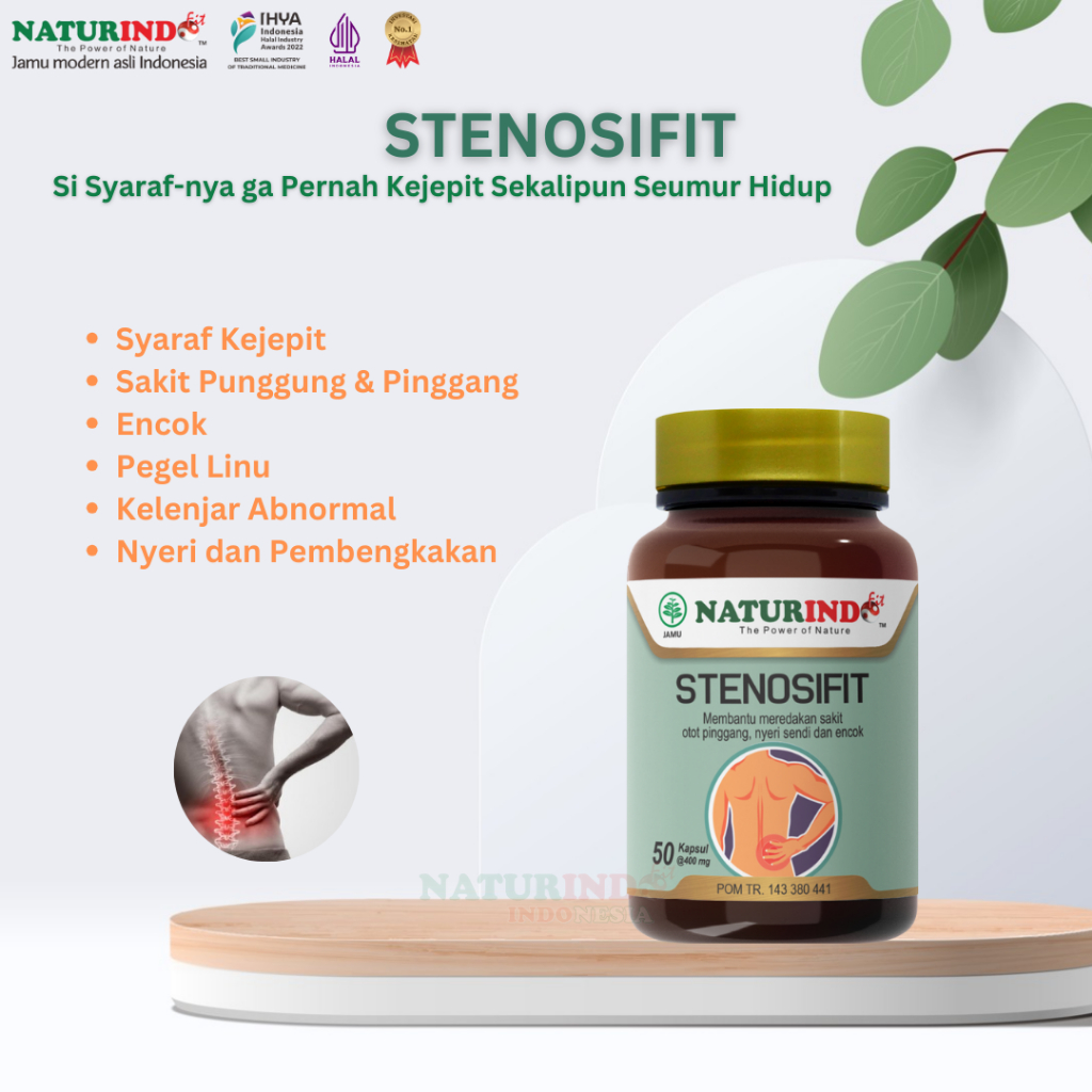 Stenosifit (Herbal Special Syaraf dan Encok)